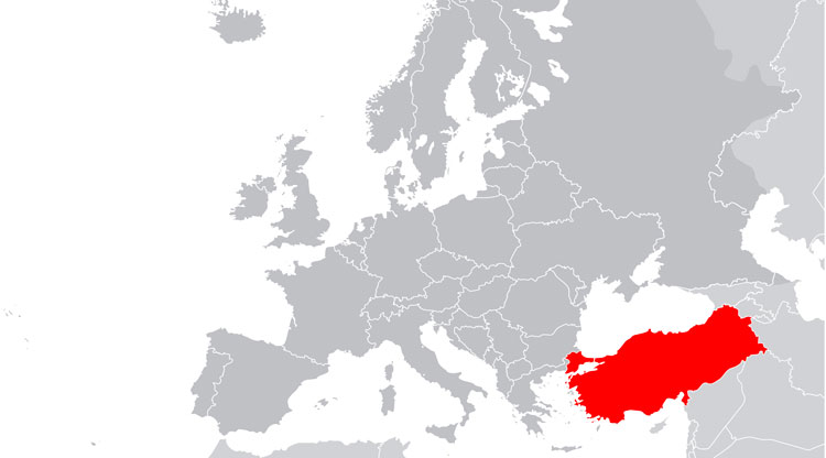Alleen via andere talen zijn Nederlandse woorden in Turkije terechtgekomen.