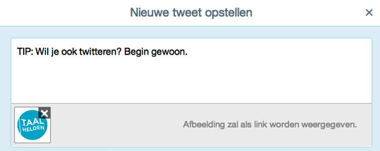 Niet aarzelen, gewoon doen!