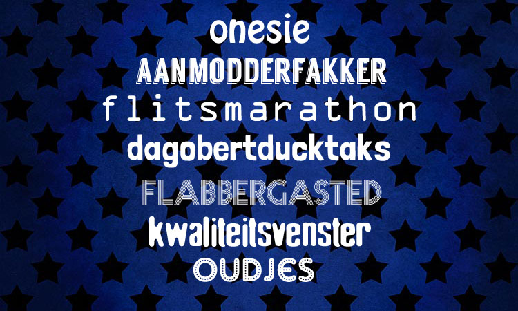 Er zijn elk jaar een heleboel van 'woord van het jaar'-verkiezingen. 